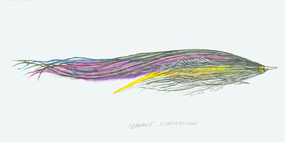 Abrames Stripermoon Fly Fish