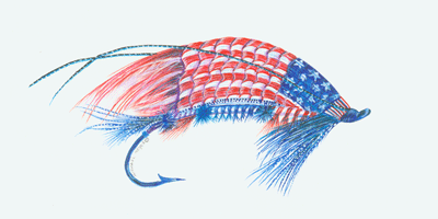 US Flag Fly Fish